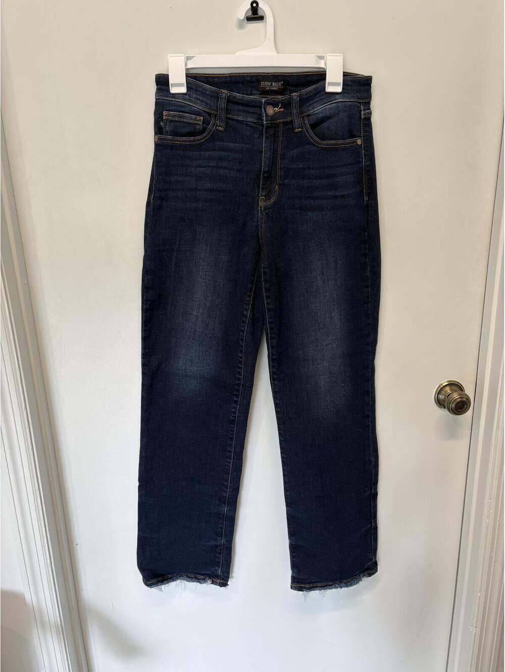 Judy Blue Dark Straight Fit Jeans Size 7/28